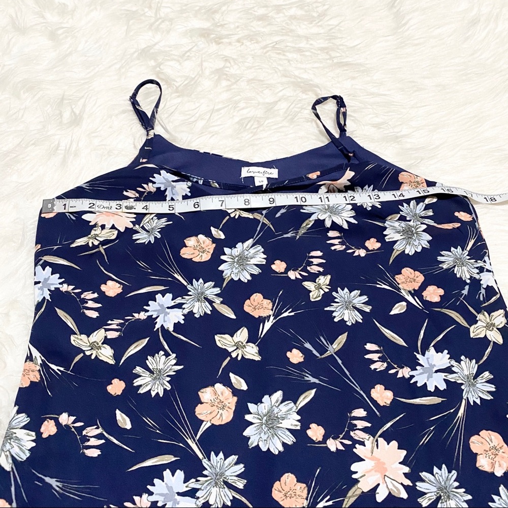 LOVE FIRE Flower Print Dress - Picture 4 of 8